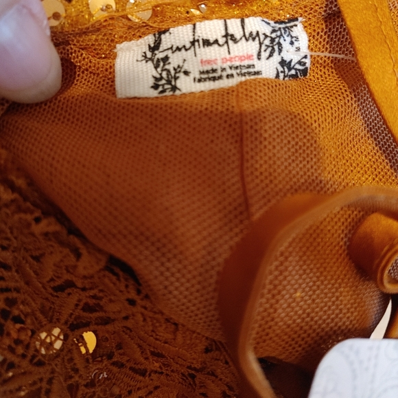 Free People Intimately Sequin Lace Dress - Picture 4 of 7